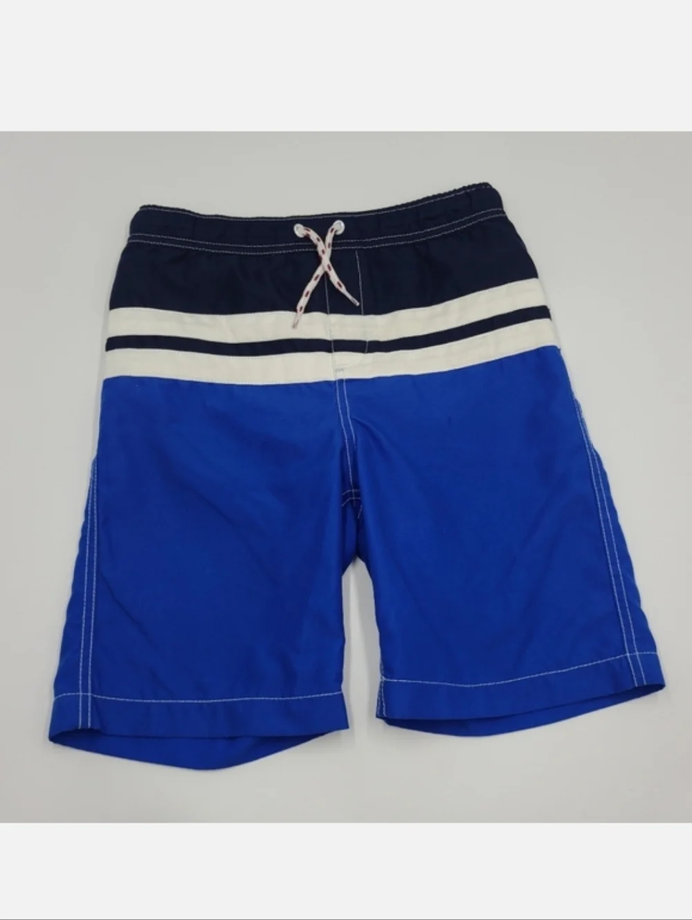 Lands' End boys' rashguard and swim trunks size M